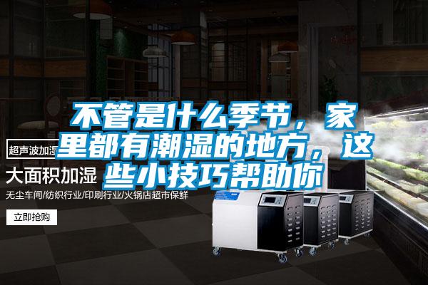 不管是什麽季節，家裏都有潮濕的地方，這些小技巧幫助你
