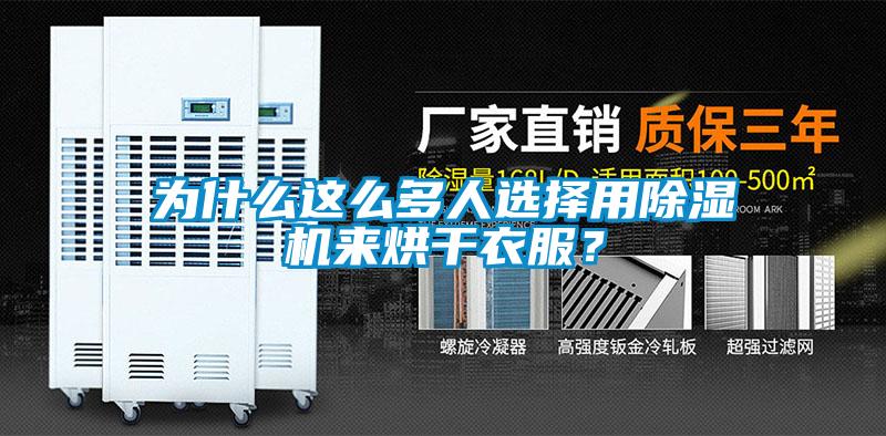 為什麽這麽多人選擇用91视频链接下载來烘幹衣服？