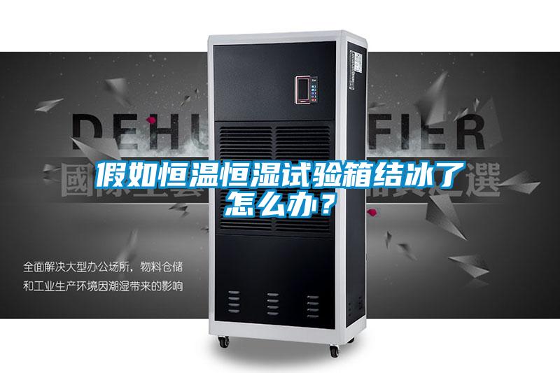 假如恒溫恒濕試驗箱結冰了怎麽辦？