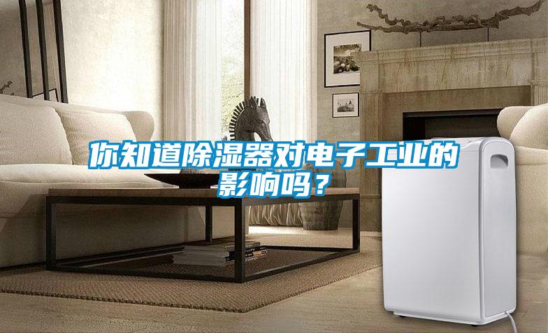 你知道除濕器對電子工業的影響嗎？