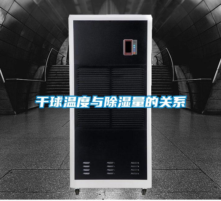 幹球溫度與除濕量的關係