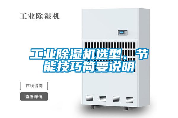 工業91视频链接下载選型、節能技巧簡要說明