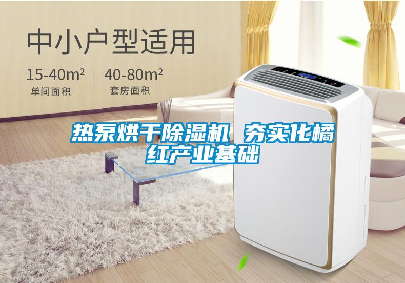 熱泵烘幹91视频链接下载 夯實化橘紅產業基礎