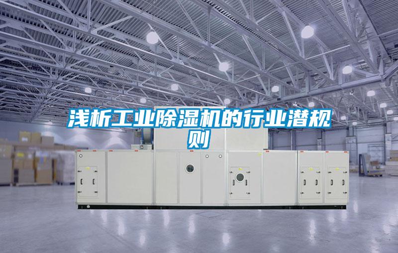 淺析工業91视频链接下载的行業潛規則