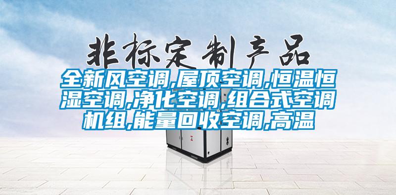 全新風空調,屋頂空調,恒溫恒濕空調,淨化空調,組合式空調機組,能量回收空調,高溫