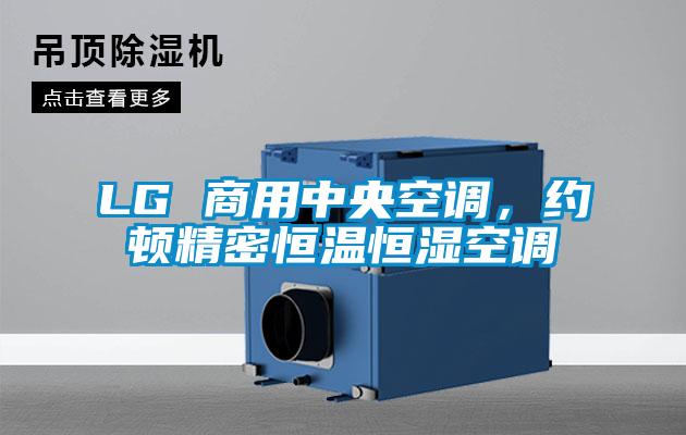 LG 商用中央空調，約頓精密恒溫恒濕空調