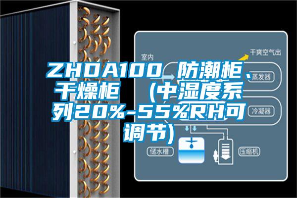 ZHDA100 防潮櫃、幹燥櫃  (中濕度係列20%-55%RH可調節)