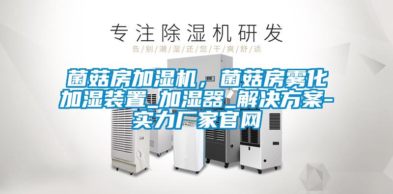 菌菇房加濕機，菌菇房霧化加濕裝置_加濕器_黄91视频免费看-實力廠家官網