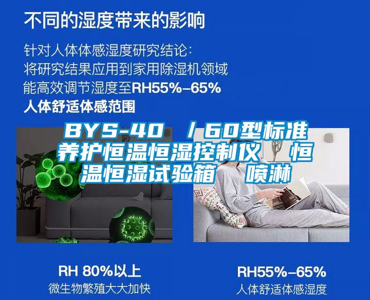 BYS-40 /60型標準養護恒溫恒濕控製儀 恒溫恒濕試驗箱 噴淋