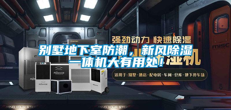 別墅地下室防潮，新風除濕一體機大有用處！