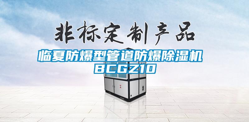臨夏防爆型管道防爆91视频链接下载 BCGZ10