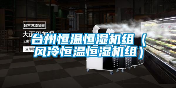 台州恒溫恒濕機組(風冷恒溫恒濕機組)
