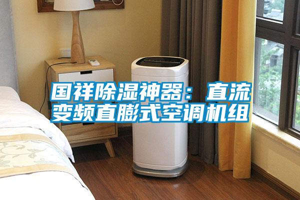 國祥除濕神器：直流變頻直膨式空調機組
