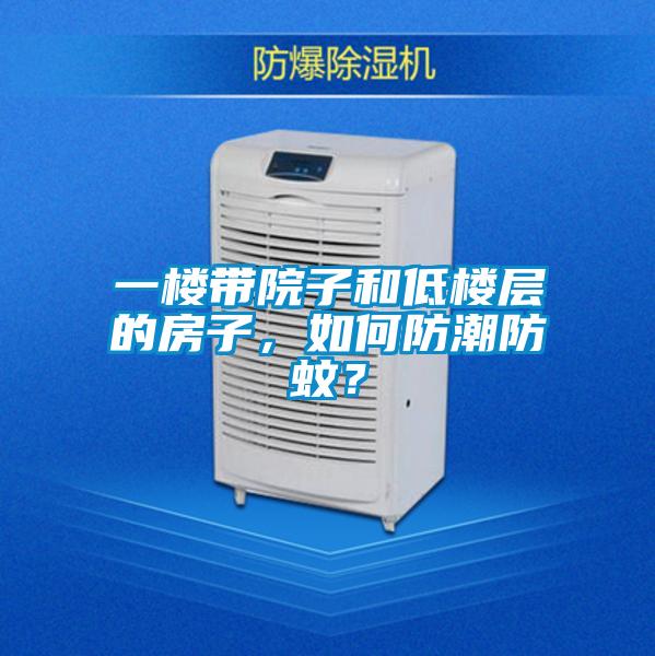 一樓帶院子和低樓層的房子，如何防潮防蚊？