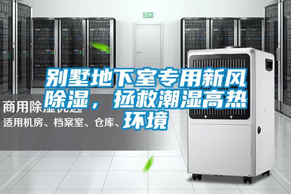 別墅地下室專用新風除濕，拯救潮濕高熱環境