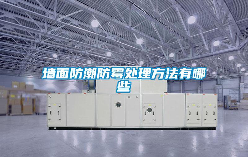 牆麵防潮防黴處理方法有哪些