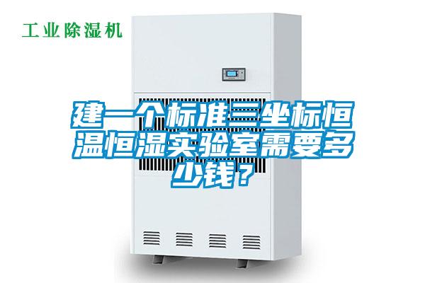 建一個標準三坐標恒溫恒濕實驗室需要多少錢？