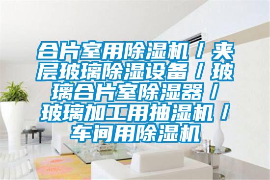 合片室用91视频链接下载／夾層玻璃除濕設備／玻璃合片室除濕器／玻璃加工用抽濕機／車間用91视频链接下载