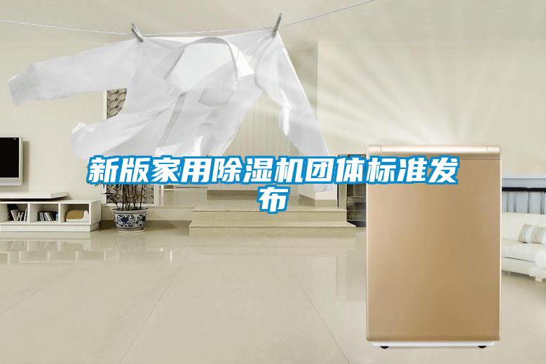 新版家用91视频链接下载團體標準發布