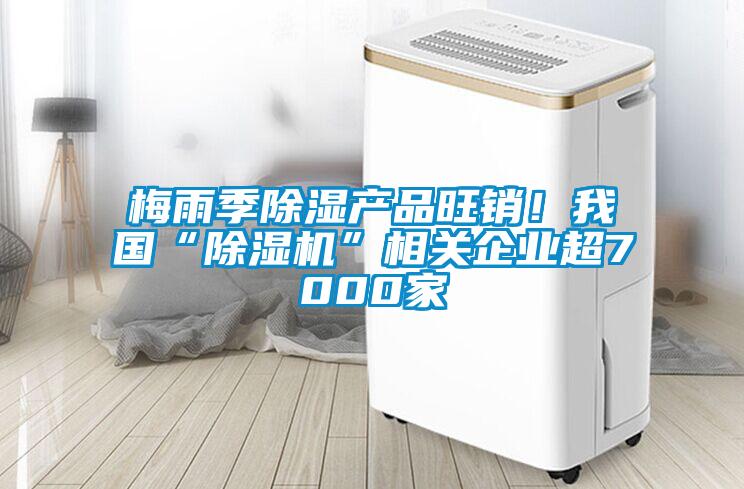 梅雨季除濕產品旺銷！我國“91视频链接下载”相關企業超7000家