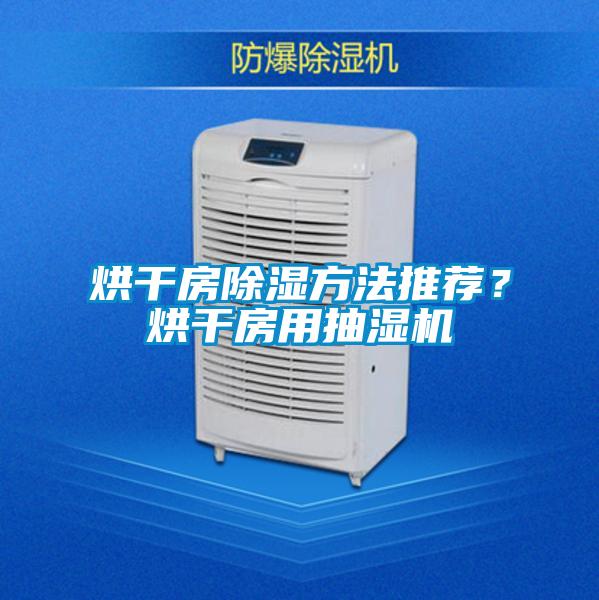 烘幹房除濕方法推薦？烘幹房用抽濕機