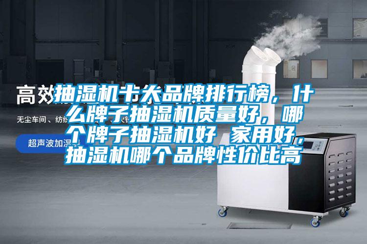 抽濕機十大品牌排行榜，什麽牌子抽濕機質量好，哪個牌子抽濕機好 家用好，抽濕機哪個品牌性價比高