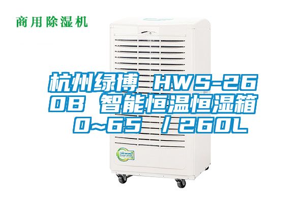 杭州綠博 HWS-260B 智能恒溫恒濕箱 0~65℃／260L