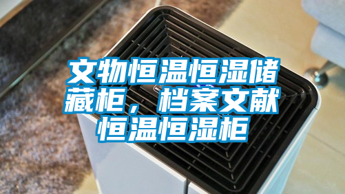 文物恒溫恒濕儲藏櫃，檔案文獻恒溫恒濕櫃