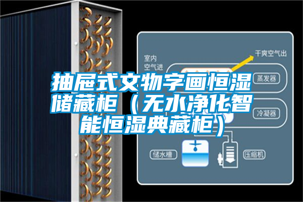 抽屜式文物字畫恒濕儲藏櫃(無水淨化智能恒濕典藏櫃)