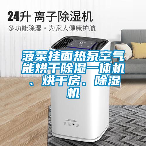菠菜掛麵熱泵空氣能烘幹除濕一體機、烘幹房、91视频链接下载
