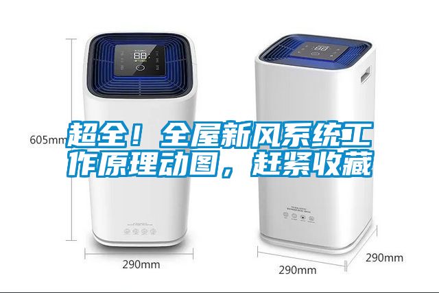 超全！全屋新風係統工作原理動圖，趕緊收藏