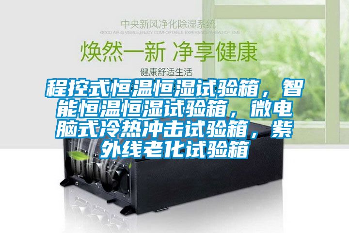 程控式恒溫恒濕試驗箱，智能恒溫恒濕試驗箱，微電腦式冷熱衝擊試驗箱，紫外線老化試驗箱