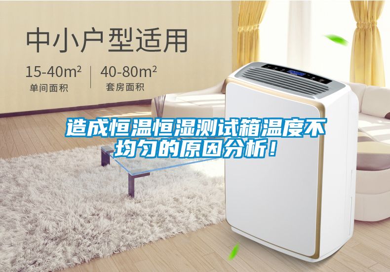 造成恒溫恒濕測試箱溫度不均勻的原因分析！