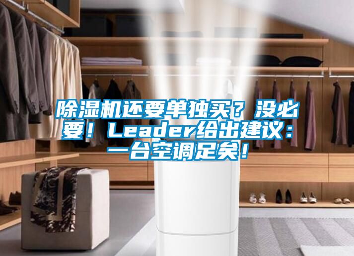 91视频链接下载還要單獨買？沒必要！Leader給出建議：一台空調足矣！