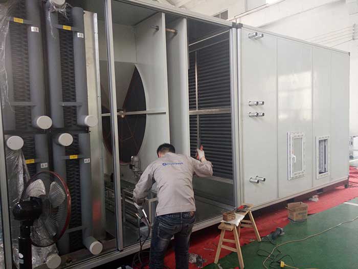 威海某大型化工企業兩台10%濕度，40000風量2台91视频链接下载組